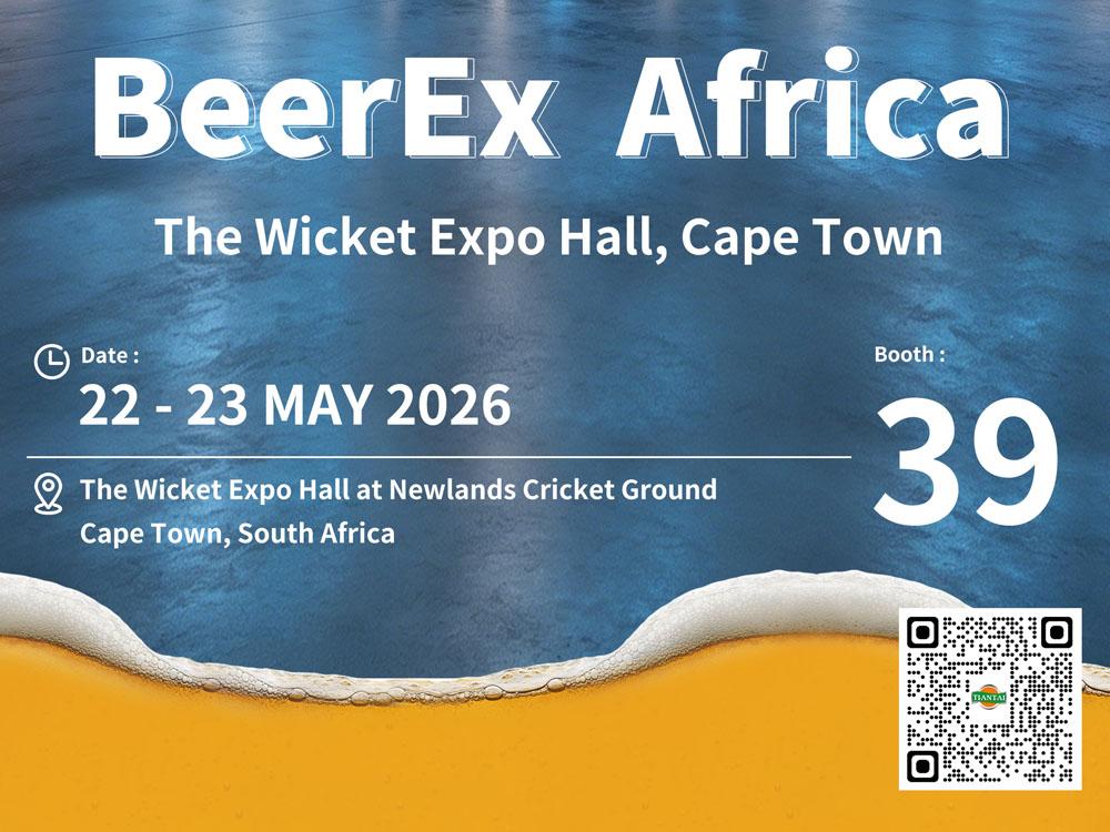 Tiantai Brewtech is Proud to Exhibit at BeerEx Africa 2026!